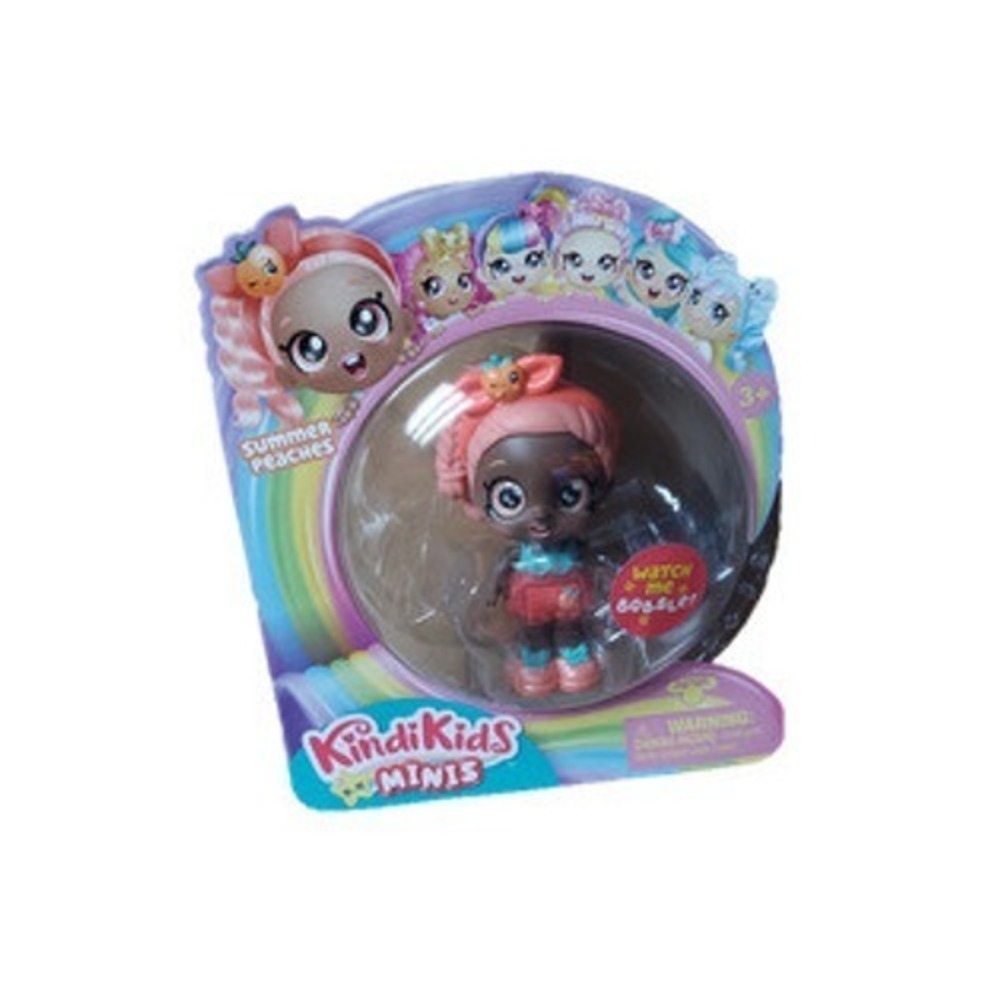 Kindi Kids Minis - Summer Peaches - Posable Bobble Head Figure